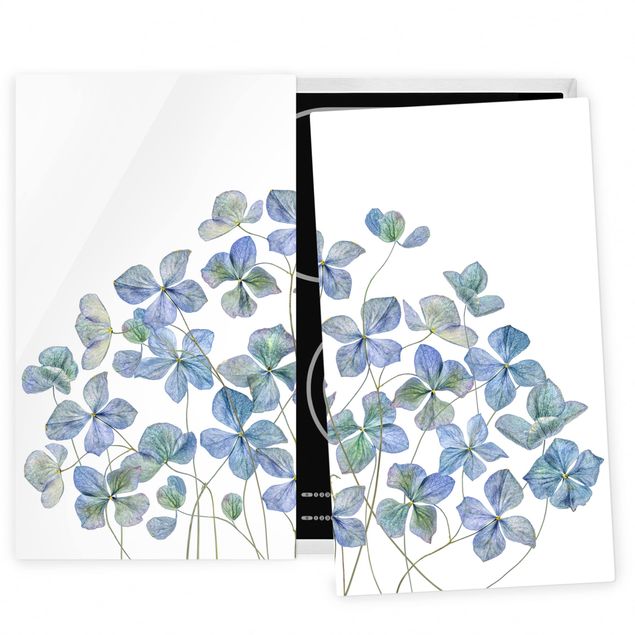 Spistäckplattor blommor  Blue Hydrangea Flowers