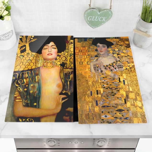 Kök dekoration Gustav Klimt - Judith and Adele