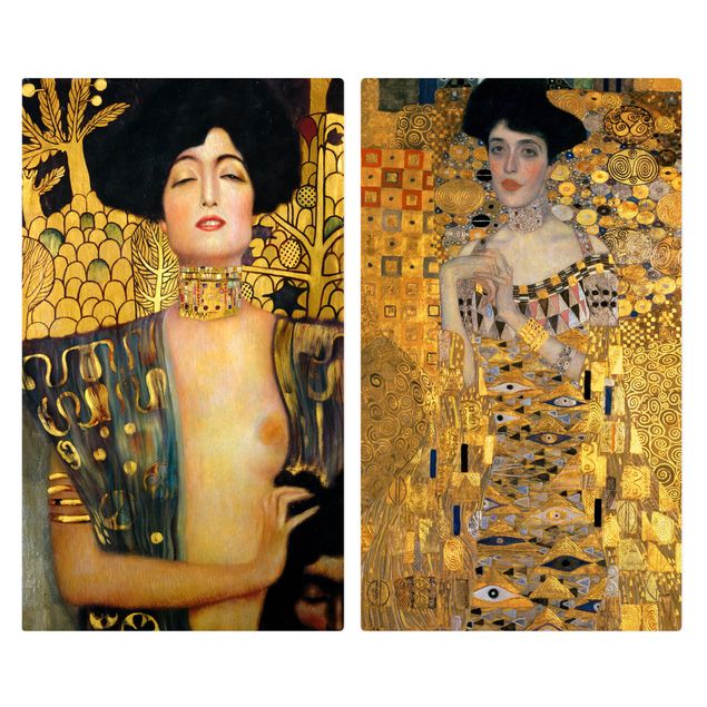 Tavlor Gustav Klimt Gustav Klimt - Judith and Adele