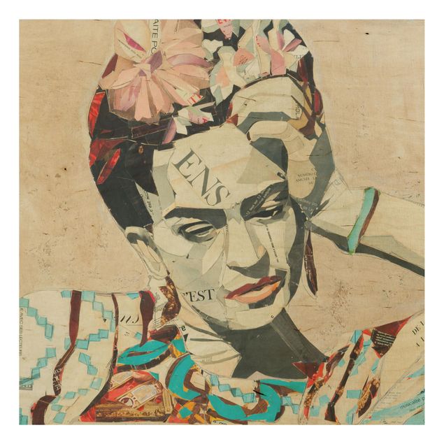 Konstutskrifter Frida Kahlo - Collage No.1