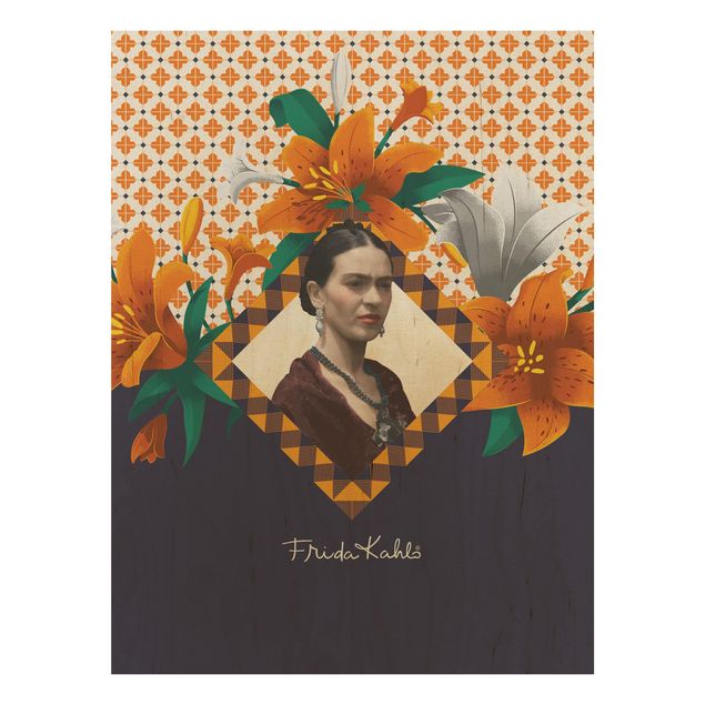 Konstutskrifter Frida Kahlo - Lilies