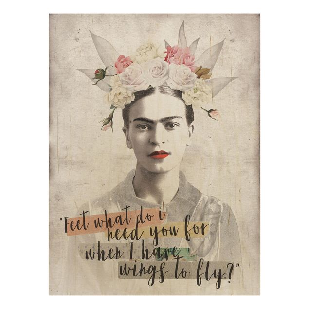 Konstutskrifter Frida Kahlo - Quote