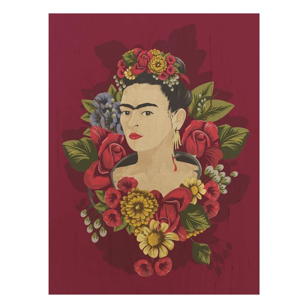 Konstutskrifter Frida Kahlo - Roses