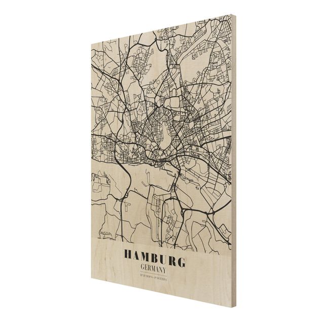 Tavlor Hamburg City Map - Classic