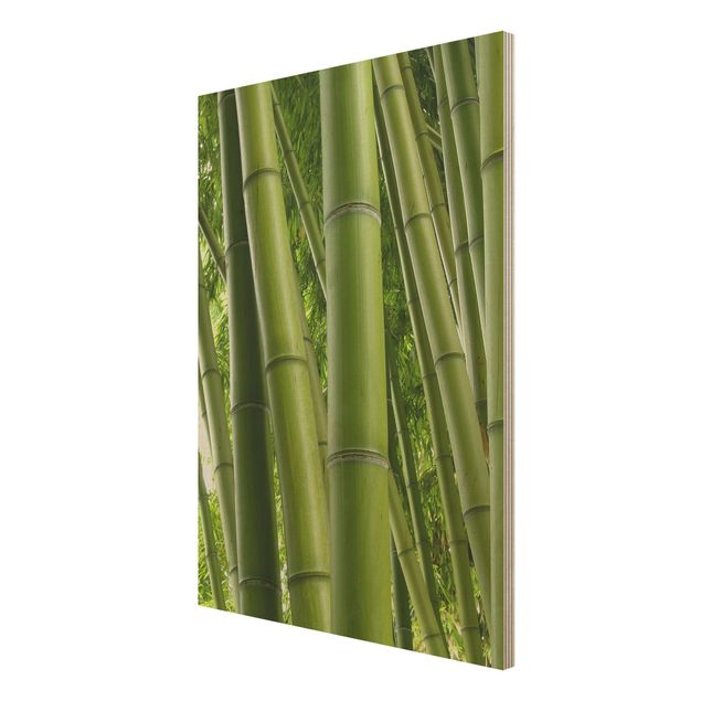 Trätavlor landskap Bamboo Trees No.1