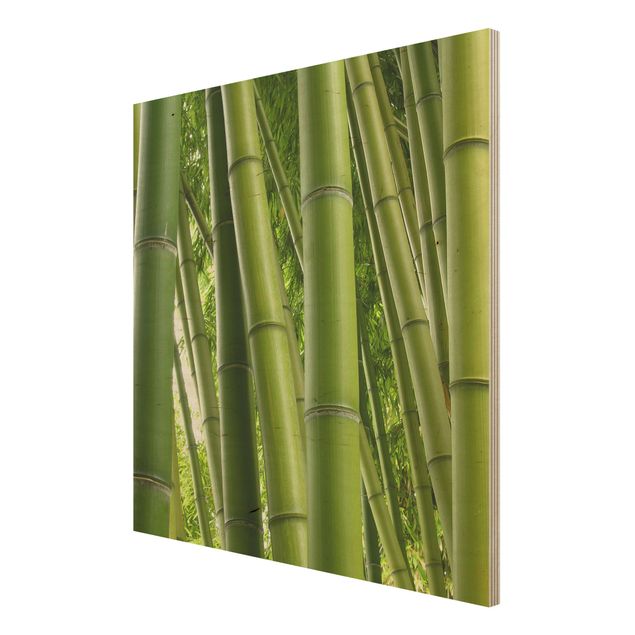 Trätavlor landskap Bamboo Trees No.1