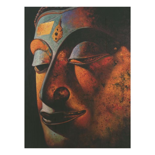 Trätavlor vintage Bombay Buddha