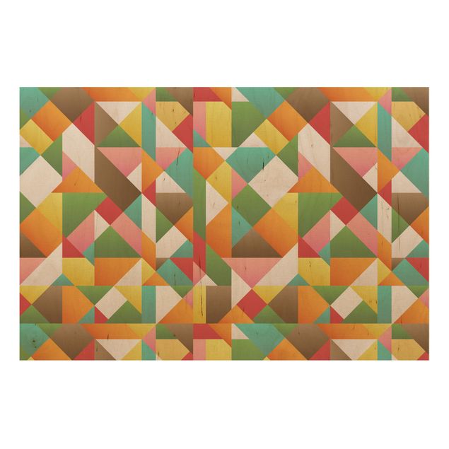 Tavlor Triangles Pattern Design