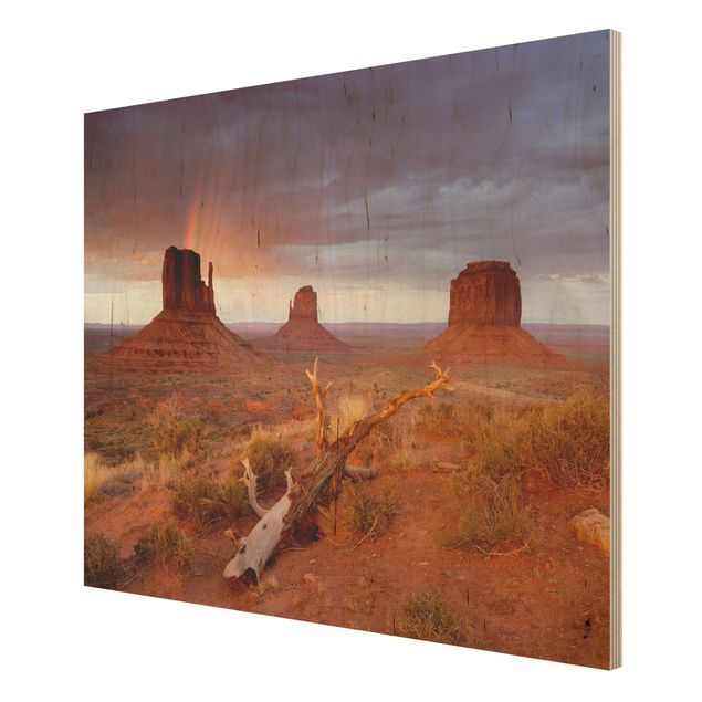 Tavlor Monument Valley At Sunset