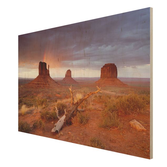 Tavlor Monument Valley At Sunset