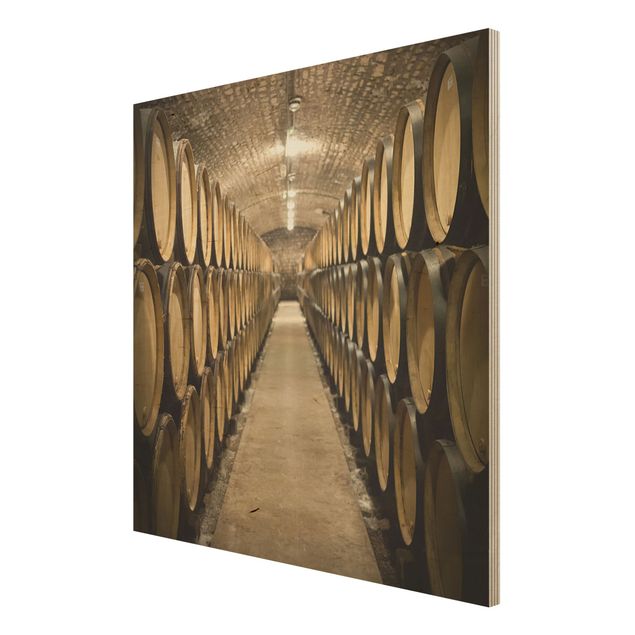 Trätavlor Wine cellar