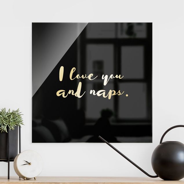 Kök dekoration I love you. And naps