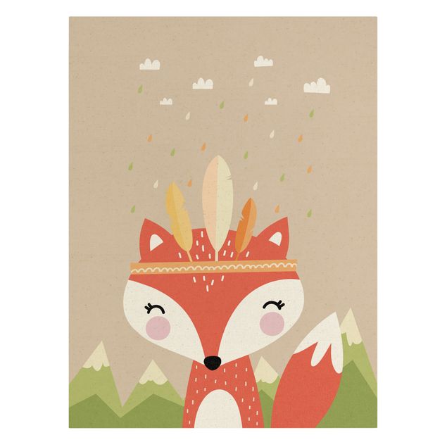 Tavlor röd Forest Fox