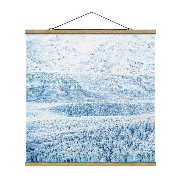 Tavlor modernt Icelandic Glacier Pattern