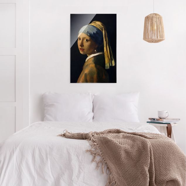 Tavlor konstutskrifter Jan Vermeer Van Delft - Girl With A Pearl Earring