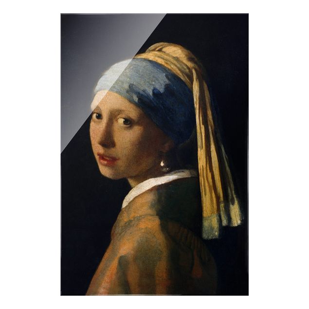 Tavlor porträtt Jan Vermeer Van Delft - Girl With A Pearl Earring