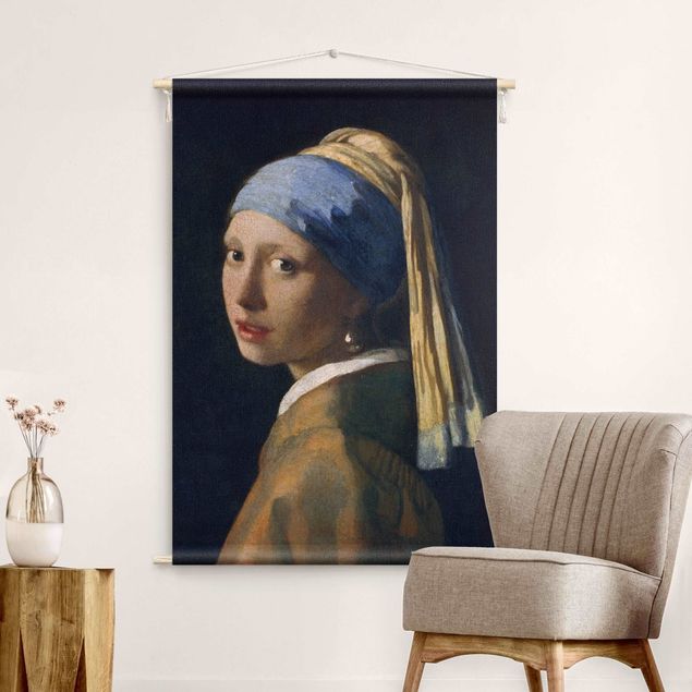 gobelänger Jan Vermeer Van Delft - Girl With A Pearl Earring