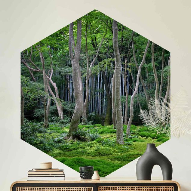 Tapeter modernt Japanese Forest