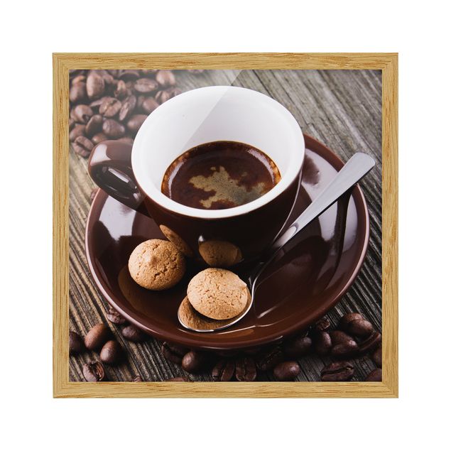 Tavlor modernt Coffee Mugs With Coffee Beans