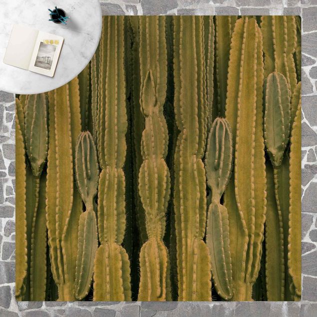 djungelmatta Cactus Wall