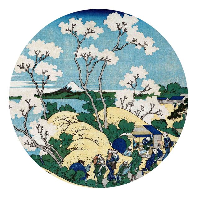 Fototapeter bergen Katsushika Hokusai - The Fuji Of Gotenyama