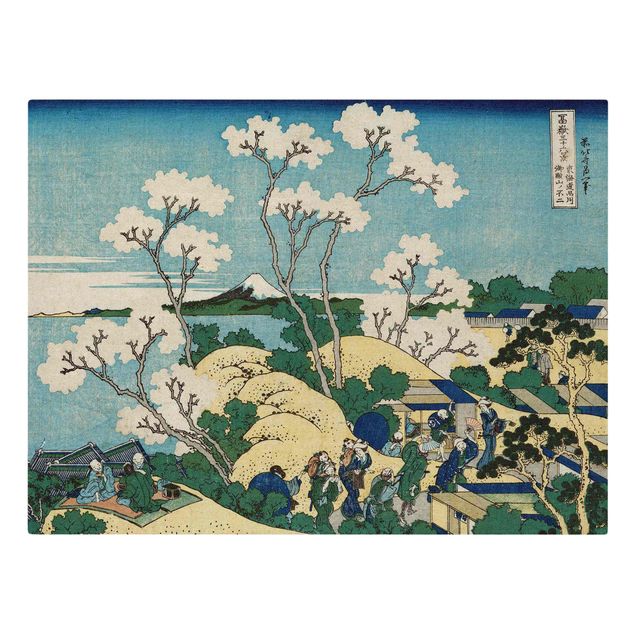 Canvastavlor hav Katsushika Hokusai - The Fuji Of Gotenyama