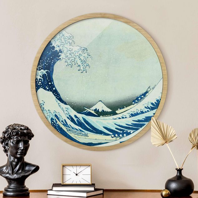 Konstutskrifter Katsushika Hokusai - The Great Wave At Kanagawa