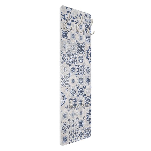 Klädhängare vägg Ceramic Tiles Agadir Blue