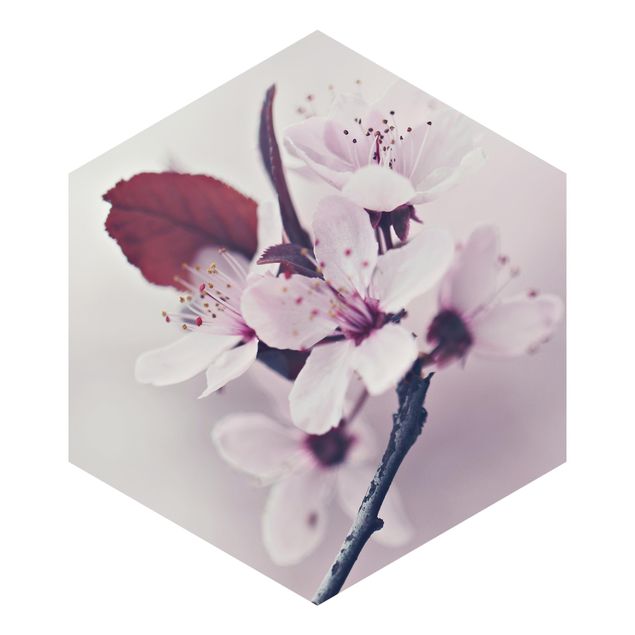 Tavlor Monika Strigel Cherry Blossom Branch Antique Pink