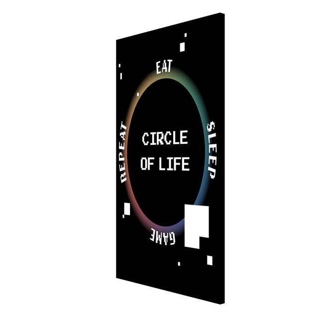Tavlor modernt Classical Video Game Circle Of Life