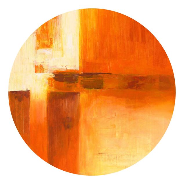 Tavlor Petra Schüssler Composition In Orange And Brown 01