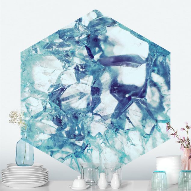 Kök dekoration Crystal Blue