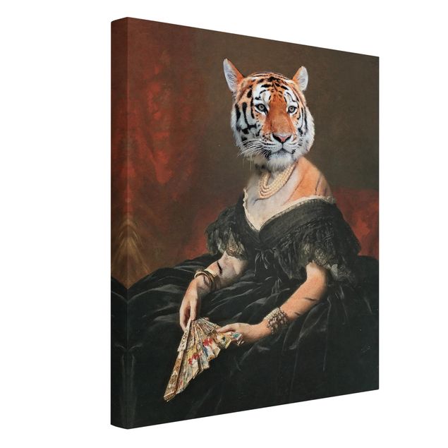Tavlor konstutskrifter Lady Tiger