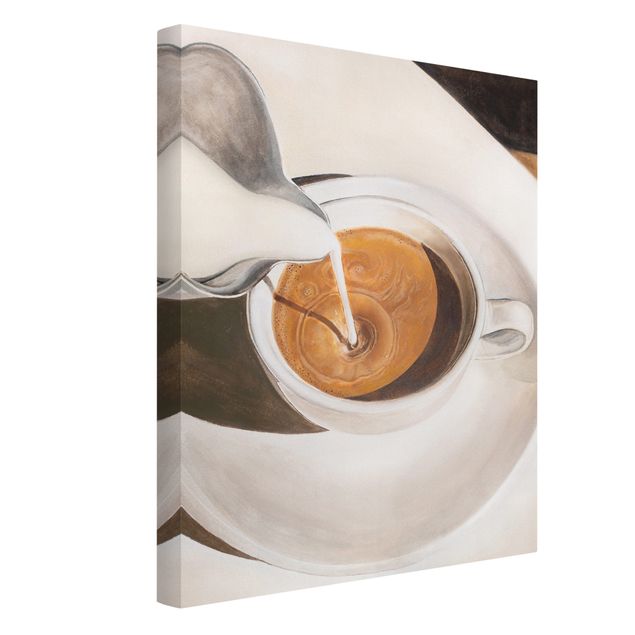 Tavlor modernt Latte Art