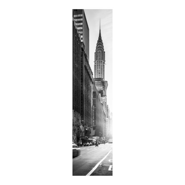 Panelgardiner arkitektur och skyline Lively New York