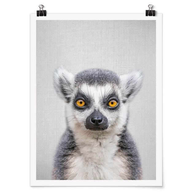 Posters djur Lemur Ludwig