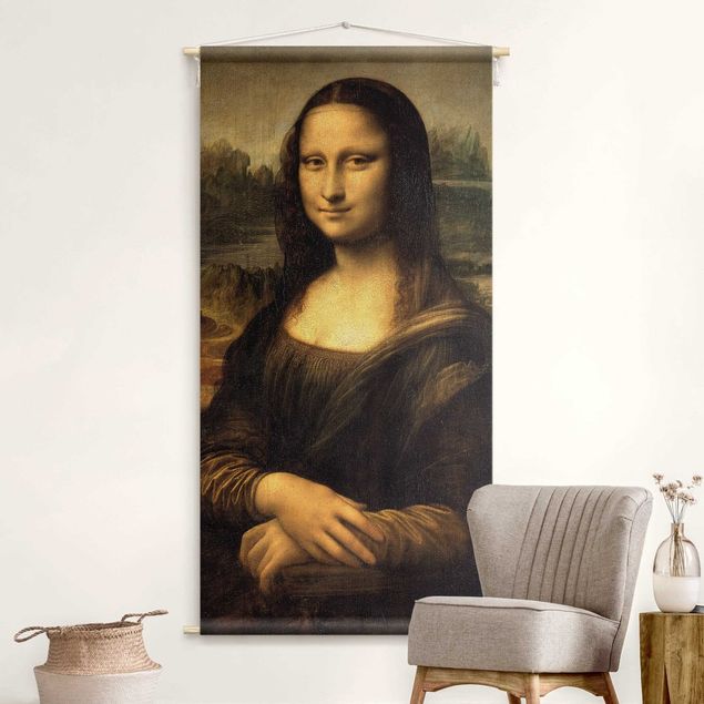 Väggbonad XXL Leonardo da Vinci - Mona Lisa