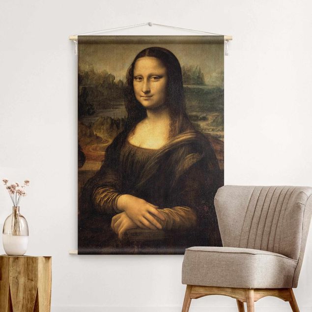 Väggbonad XXL Leonardo da Vinci - Mona Lisa