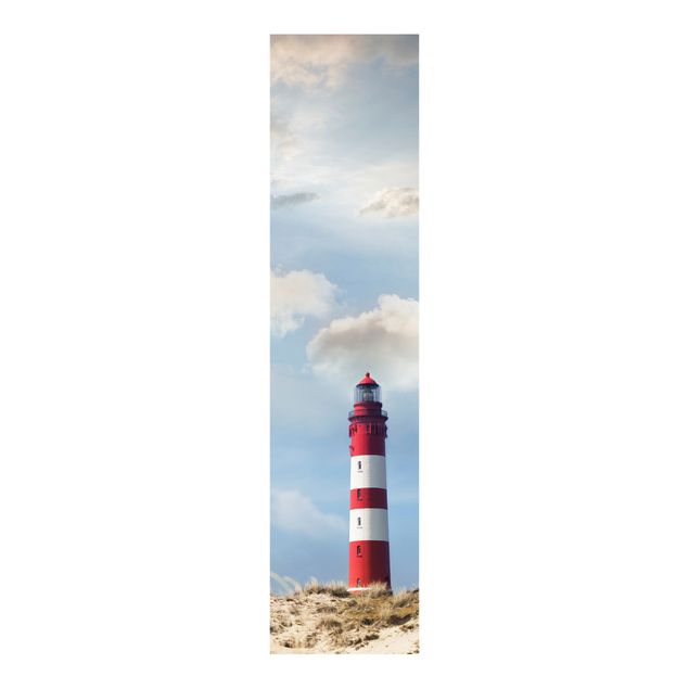Panelgardiner landskap Lighthouse Between Dunes