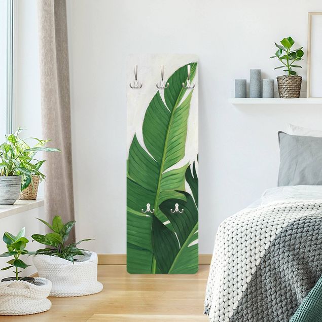 Klädhängare vägg grön Favorite Plants - Banana