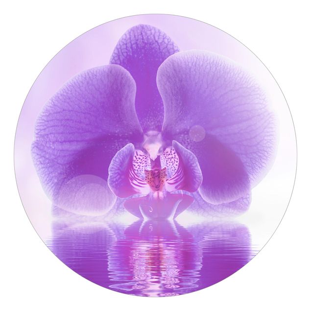 Tapeter modernt Purple Orchid On Water
