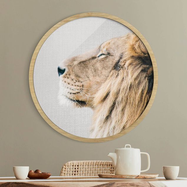 Tavlor lejon Lion Leopold