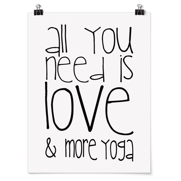 Tavlor ordspråk Love and Yoga