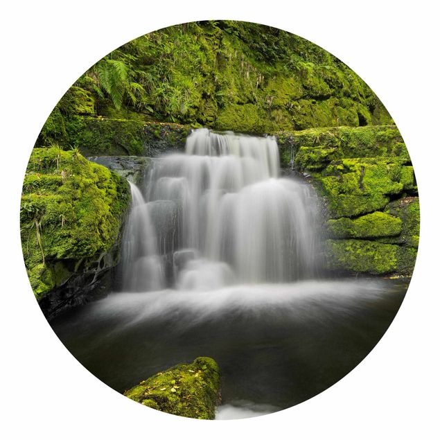 Fototapeter landskap Lower Mclean Falls In New Zealand