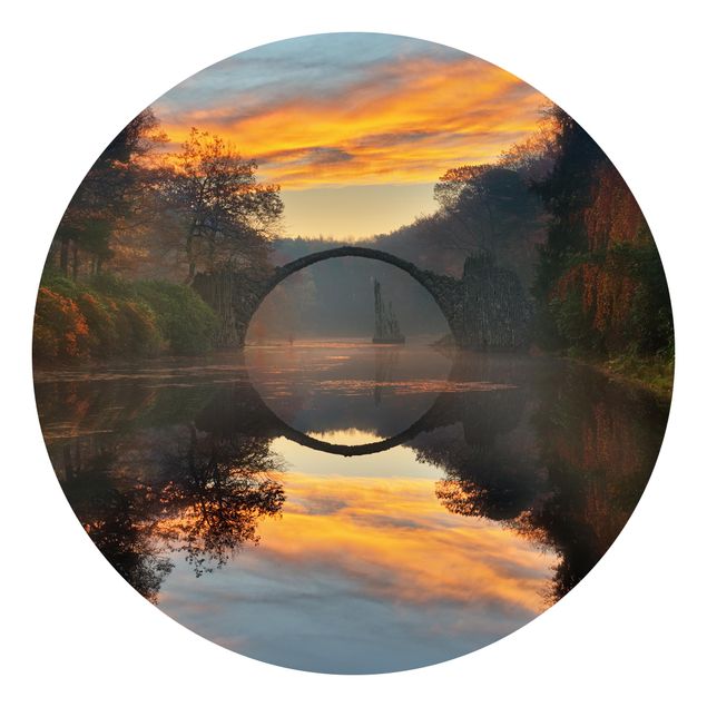Fototapeter landskap Fairytale Bridge