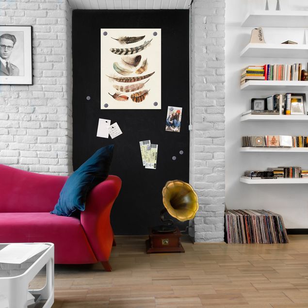 Självhäftande folier svart Magnetic Blackboard self-adhesive - Home Office