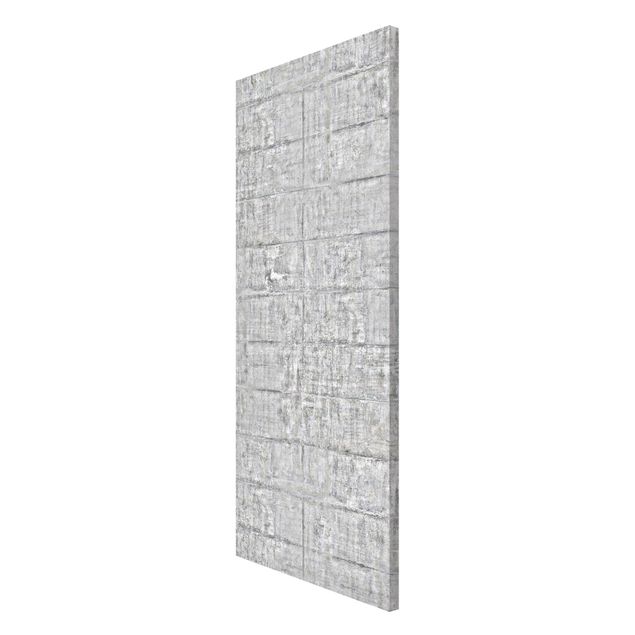Magnettavla sten utseende Old Bricks With Concrete Look