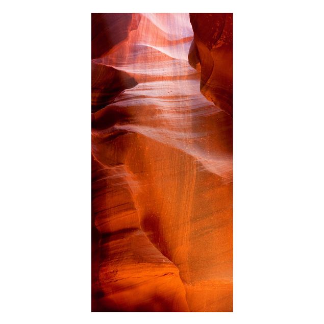 Tavlor landskap Light Beam In Antelope Canyon