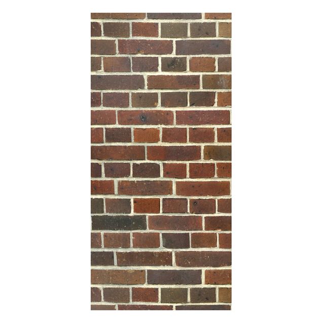 Tavlor London Brick Wallpaper London Maroon