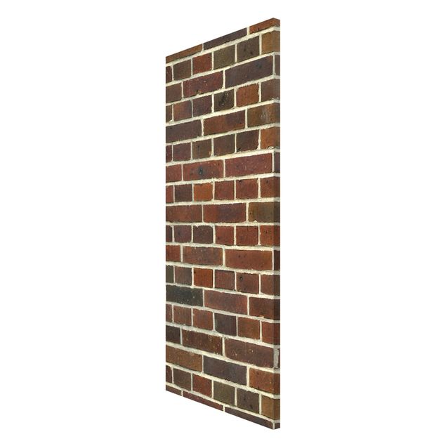 Tavlor 3D Brick Wallpaper London Maroon